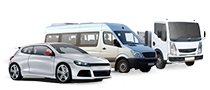 Легковые автомобили, микроавтобусы, малотонажные грузовики.